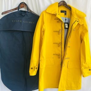 NWT RLX Ralph Lauren Yellow Rain Coat Men’s Size L $595